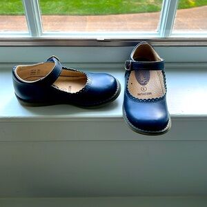 Footmates navy Mary Jane (Allie style 2231)